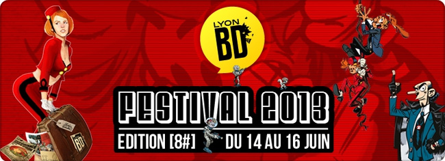 Lyon BD Festival 2013 (via Lyon Mairie du 2)