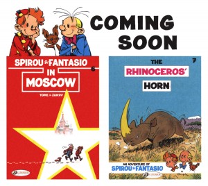Cinebook Coming soon (ill. Cinebook, Tome & Janry, Franquin; (c) Cinebook)
