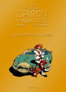 Spirou 53 cover FR Gold (ill. Yoann, Vehlmann; (c) Dupuis)