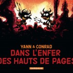 'Dans l'enfer des hauts de pages' cover (ill. Yann, Conrad; (c) Dargaud)