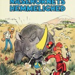 'Splint & Co. Næsehornets hemmelighed' (Spirou #6 'La corne de rhinocéros'; ill. Peter Madsen after Franquin; (c) Interpresse, Dupuis and the artist; image from faraos.dk)