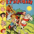 'Der heitere Fridolin' #5 cover (ill. Peyo and unknown artist; (c) Semrau, Dupuis and the artists; image from comicguide.de)