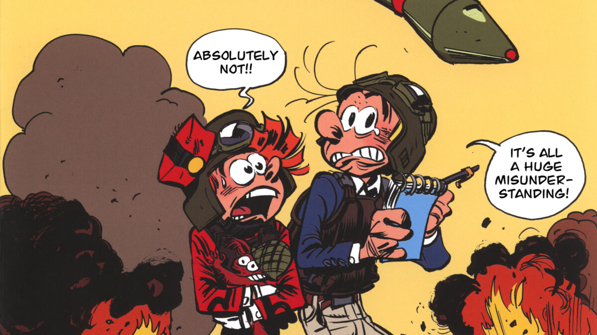 Sneak Peek: Spirou in the war zone – Spirou Reporter