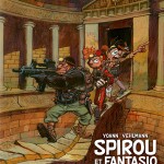 Spirou 54 cover TL 'Le Groom de Sniper Alley' (ill. Yoann & Vehlmann; (c) Dupuis and the artists; image from dupuis.com)