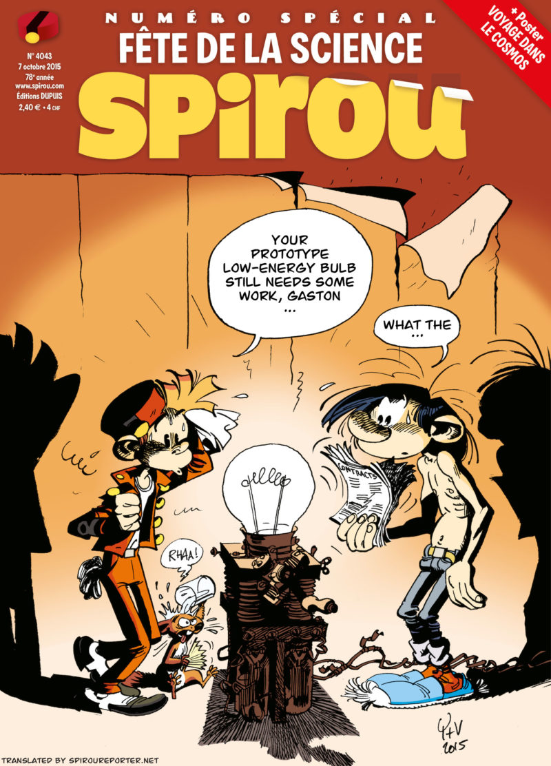 Spirou & Gaston: For science! – Spirou Reporter