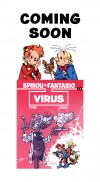 Cinebook coming soon, 'Virus' (ill. Tome & Janry; (c) Cinebook and the artists; Spirou (c) Dupuis)