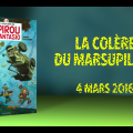 YouTube thumbnail for 'La Colère du Marsupilami' ad (ill. Yoann, Vehlmann, Dupuis; Copyright (c) 2016 Dupuis and the artists; image from youtube.com)