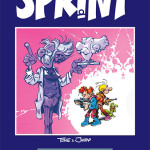 'Sprint: Tome & Janry 1981–1983' NO cover (ill. Tome & Janry; Copyright (c) Outland, Zoom, Dupuis and the artists; image from outland.no)