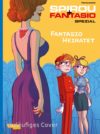 'Fantasio heirated' DE cover ('Fantasio se marie', "Fantasio Gets Married"; ill. Benoît Feroumont; Copyright (c) 2016 Dupuis, Carlsen and the artist; image from carlsen.de)