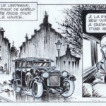 Panel from Ptirou (ill. Verron & Sente; Copyright (c) Dupuis and the artists; image from www.verron-laurent.com)