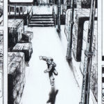 Panel from Ptirou (ill. Verron & Sente; Copyright (c) Dupuis and the artists; image from www.verron-laurent.com)