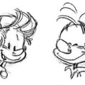 Spirou and Fantasio sketches (adapted from ill. Pierre "Pica" Tranchand; image from pierretranchand02.businesscatalyst.com)